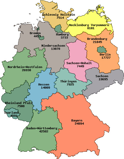 Deutschlandkarte